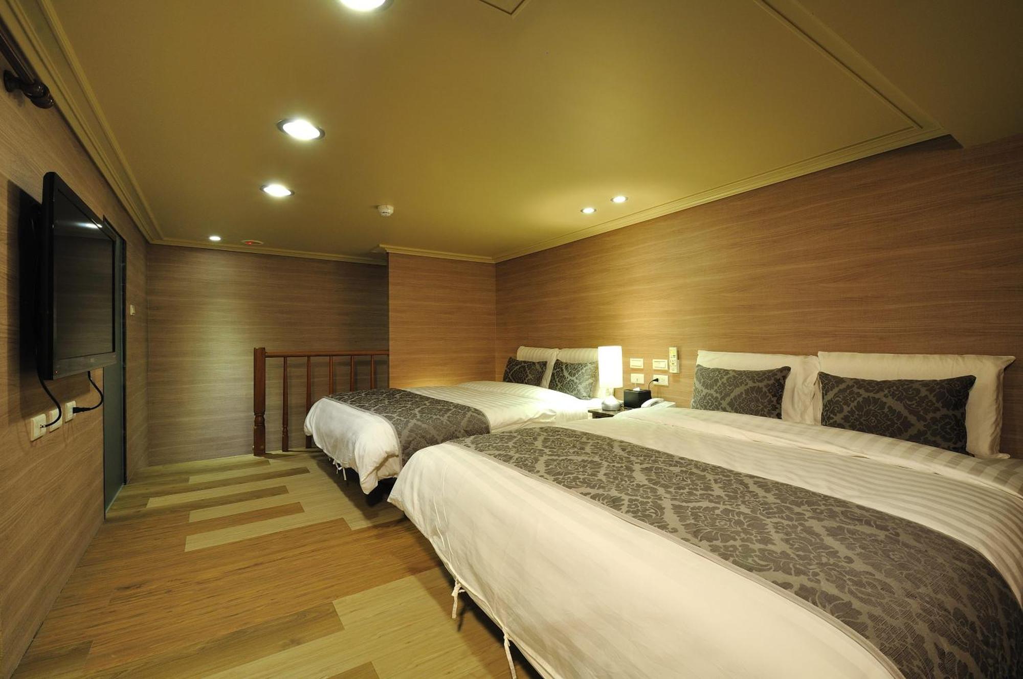 58˚ Hotspring Hotel Jiaoxi Ruang foto