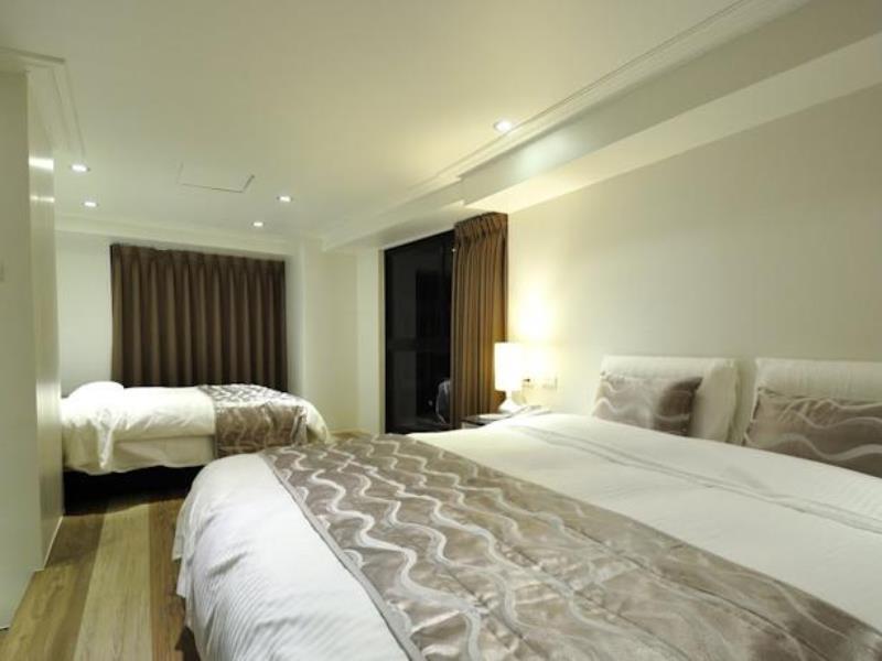 58˚ Hotspring Hotel Jiaoxi Bagian luar foto