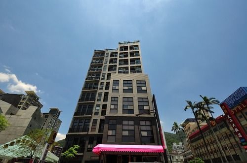 58˚ Hotspring Hotel Jiaoxi Bagian luar foto